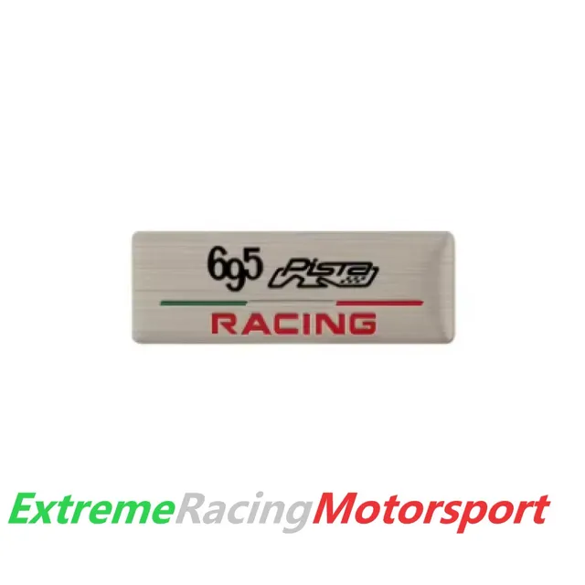 Xtreme Racing Decorazioni Auto e Adesivi Stemma Interno 695 Pista Racing adesivo alluminio 6,5 × 2,3 cm