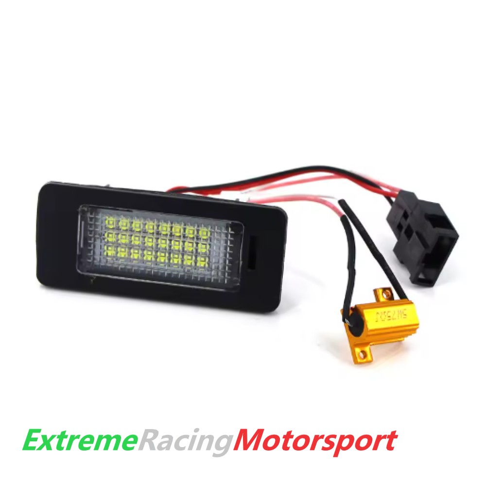 Xtreme Racing Accessori per Illuminazione LED Audi A4 B8 Pre Restyling 08-10 placchette targa LED coppia CANBUS