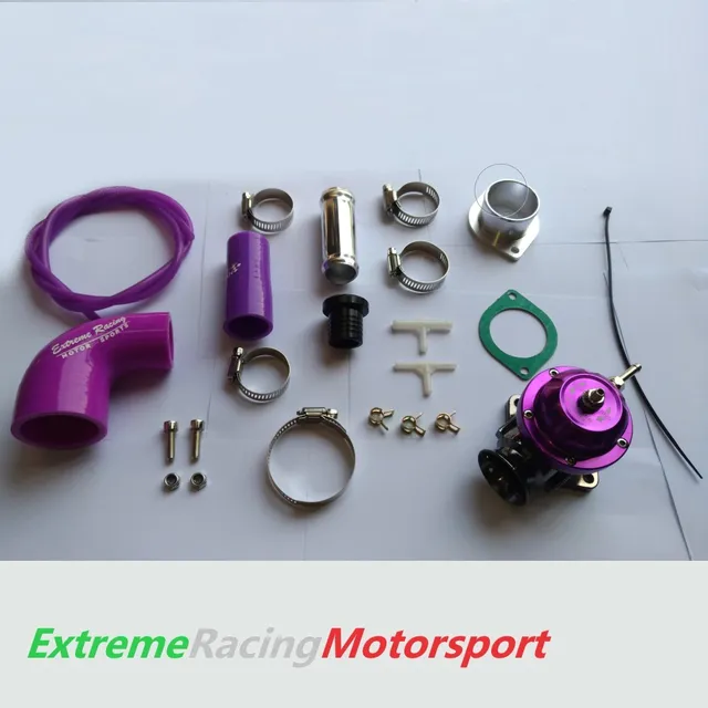 Xtreme Racing Impianto Carburante e Regolatori di Pressione Kit Valvola Pop Off ERM RS Purple Abarth 500