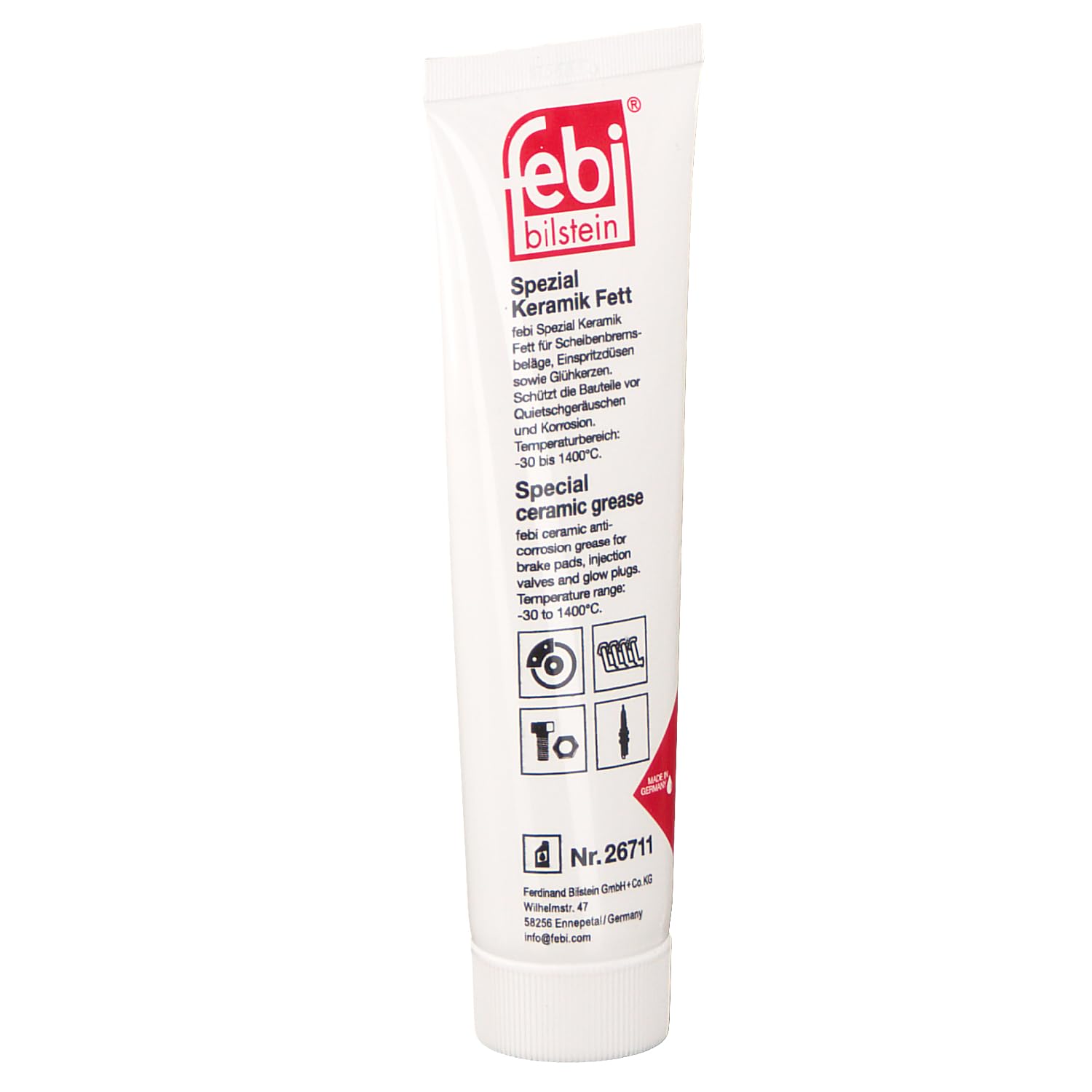 febi bilstein Fluidi 26711 pasta ceramica universale 100 g alta temperatura