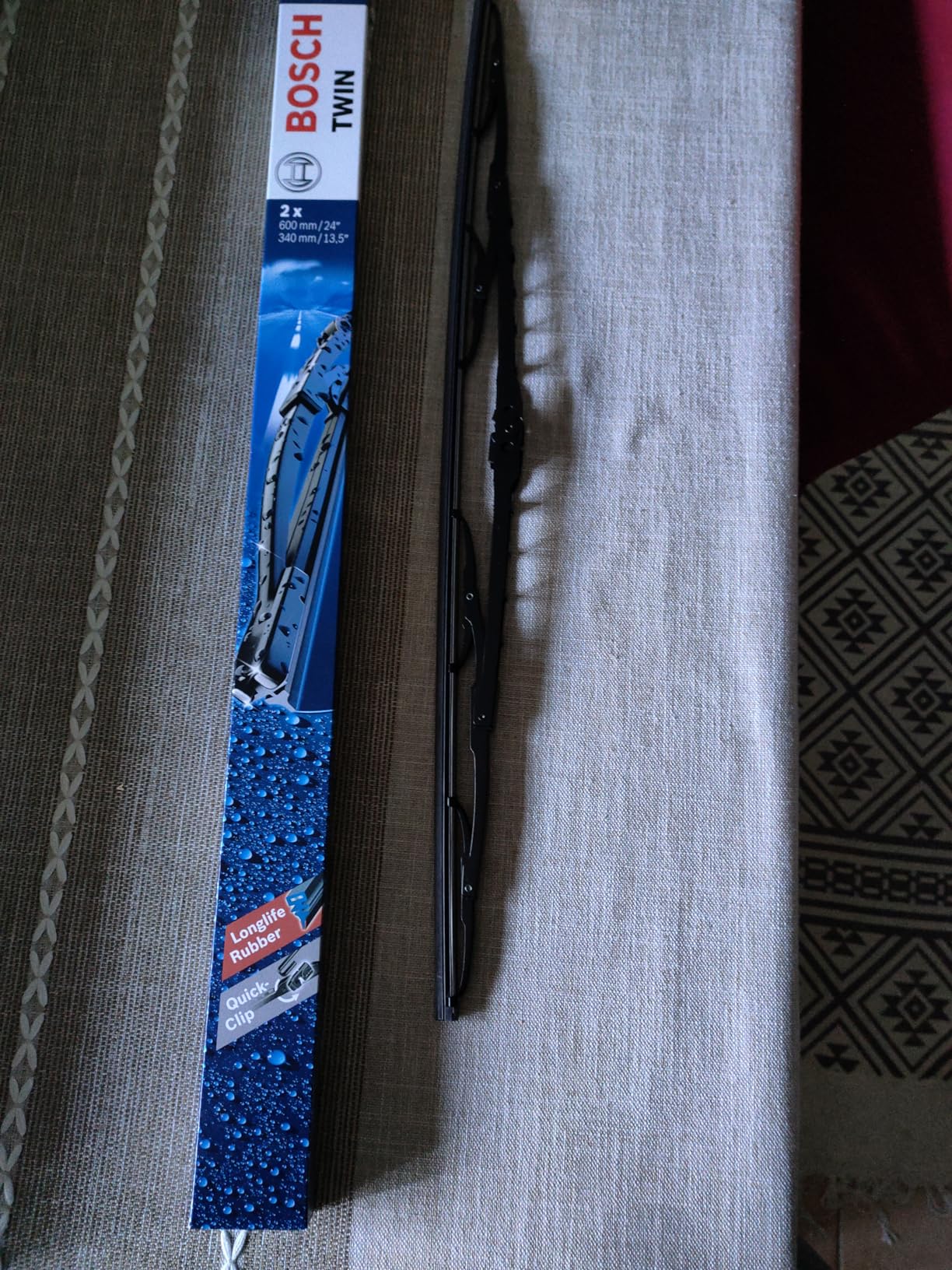 Bosch Spazzole tergicristallo 3397010270 anteriori 600/340 mm