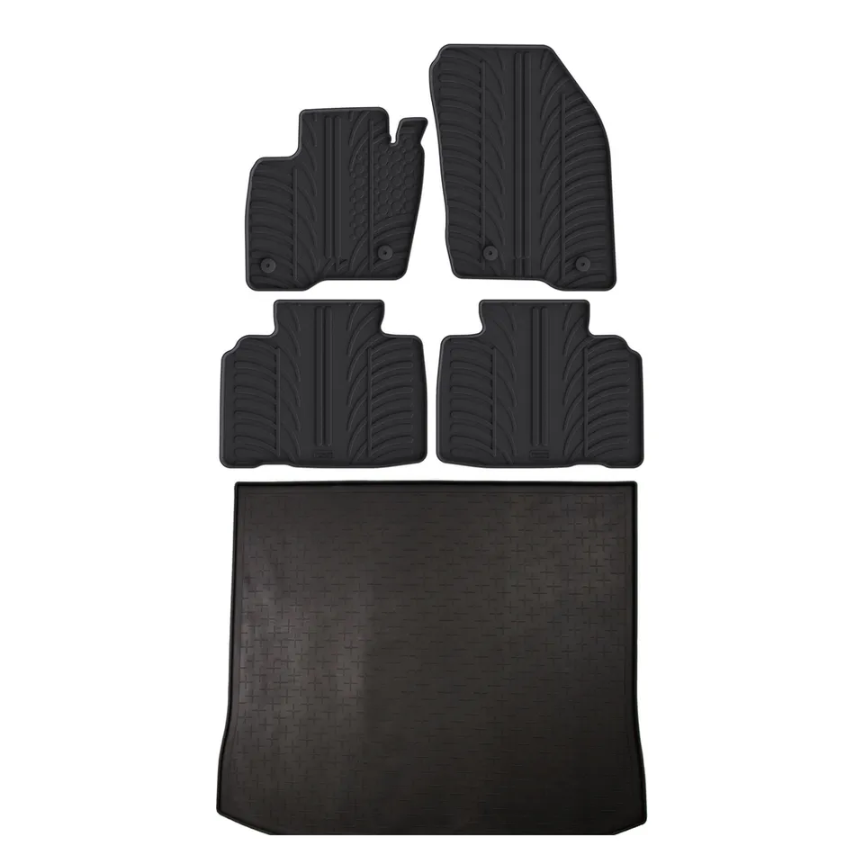 Travall Bundles Ford Edge Tappetini e vasca baule in gomma 2014-2021