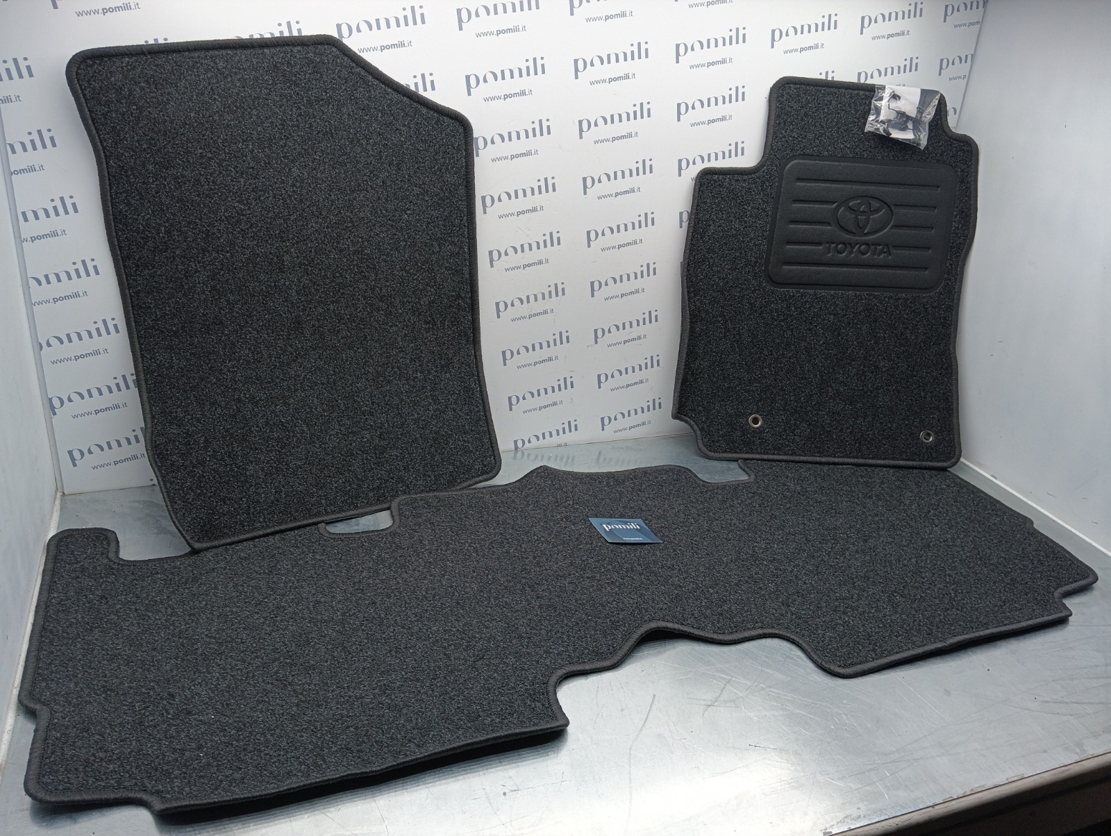 Pomili Rivestimenti interni e parti interne Set tappetini Toyota Yaris Verso PZ410-D0350-HB