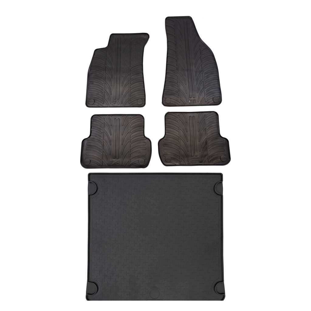 Travall Bundles Audi A4 2001-2008 set vasca baule e tappetini in gomma