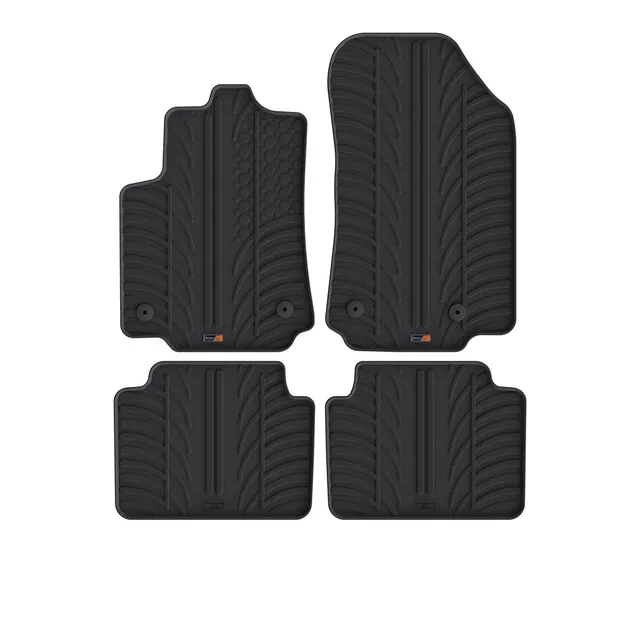 Travall Car Mats Citroen C3 Aircross (2017-2024) tappetini auto in gomma