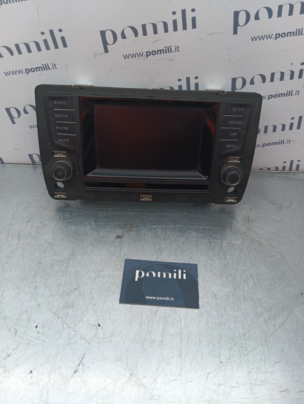 Pomili Elettronica/batteria ibride Volkswagen Golf VII 5G0919605 display multifunzione