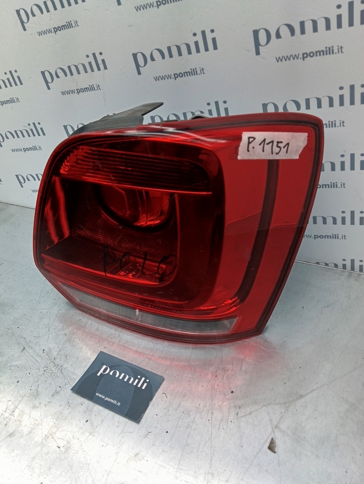 Pomili Fanaleria Fanale posteriore destro Volkswagen Polo 5 (2009-14) 6R0945258A usato