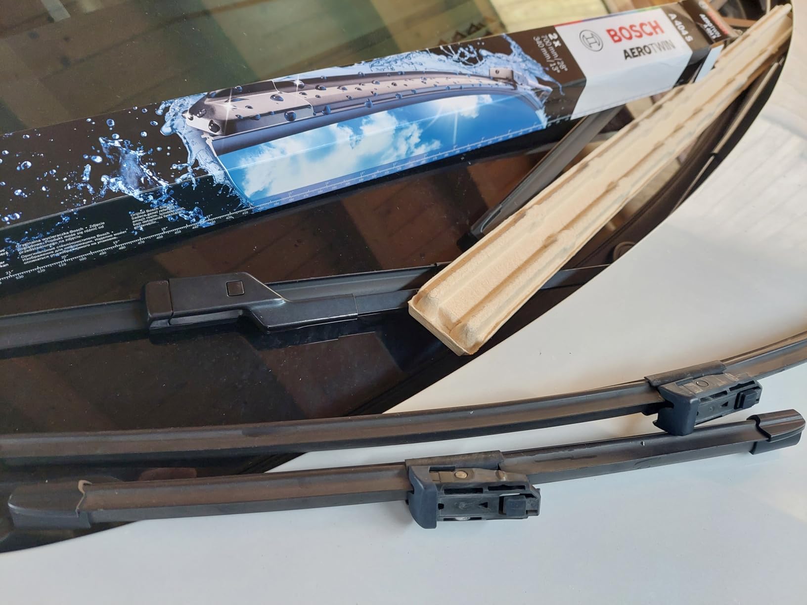 Bosch HCP Spazzole tergicristallo Aerotwin A404S tergicristalli 2 pezzi aerodinamici