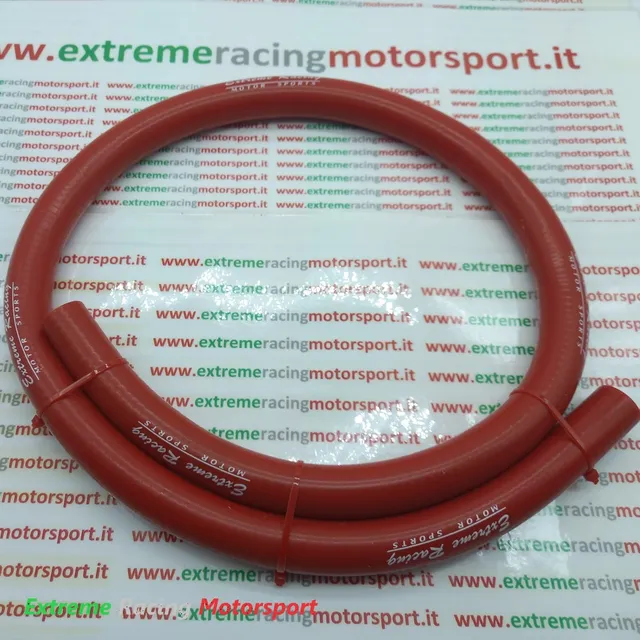 Xtreme Racing Impianto Carburante e Regolatori di Pressione Tubo RACING 10 mm rosso 1 m rinforzato