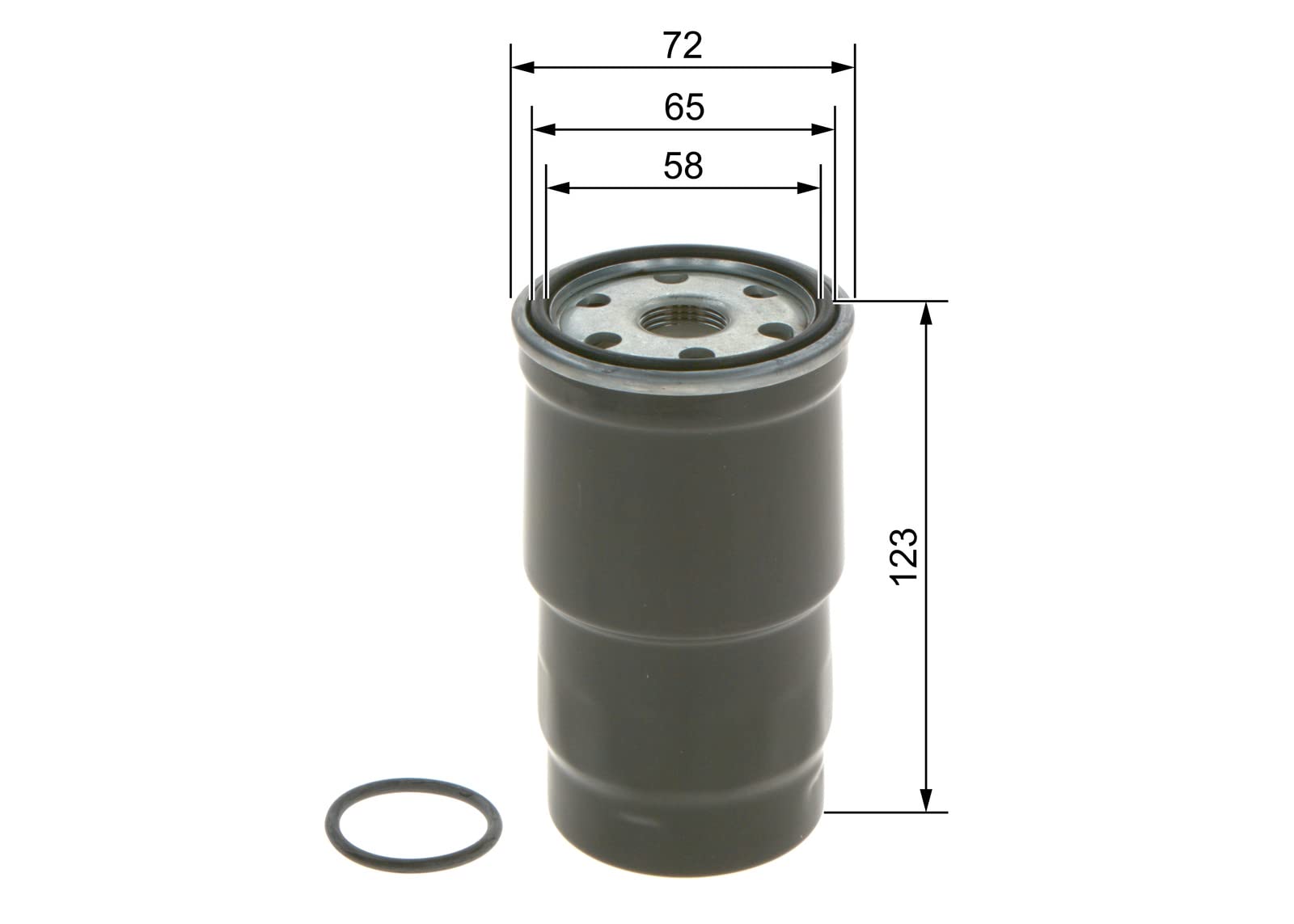 Bosch Filtri 1457434440 filtro carburante spin-on