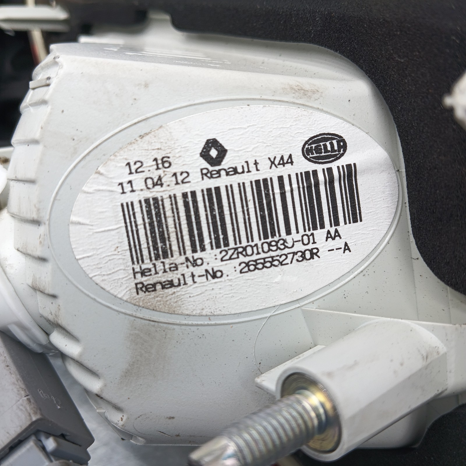 Pomili Fanaleria Renault Twingo II fanale portellone sinistro usato 265552730R