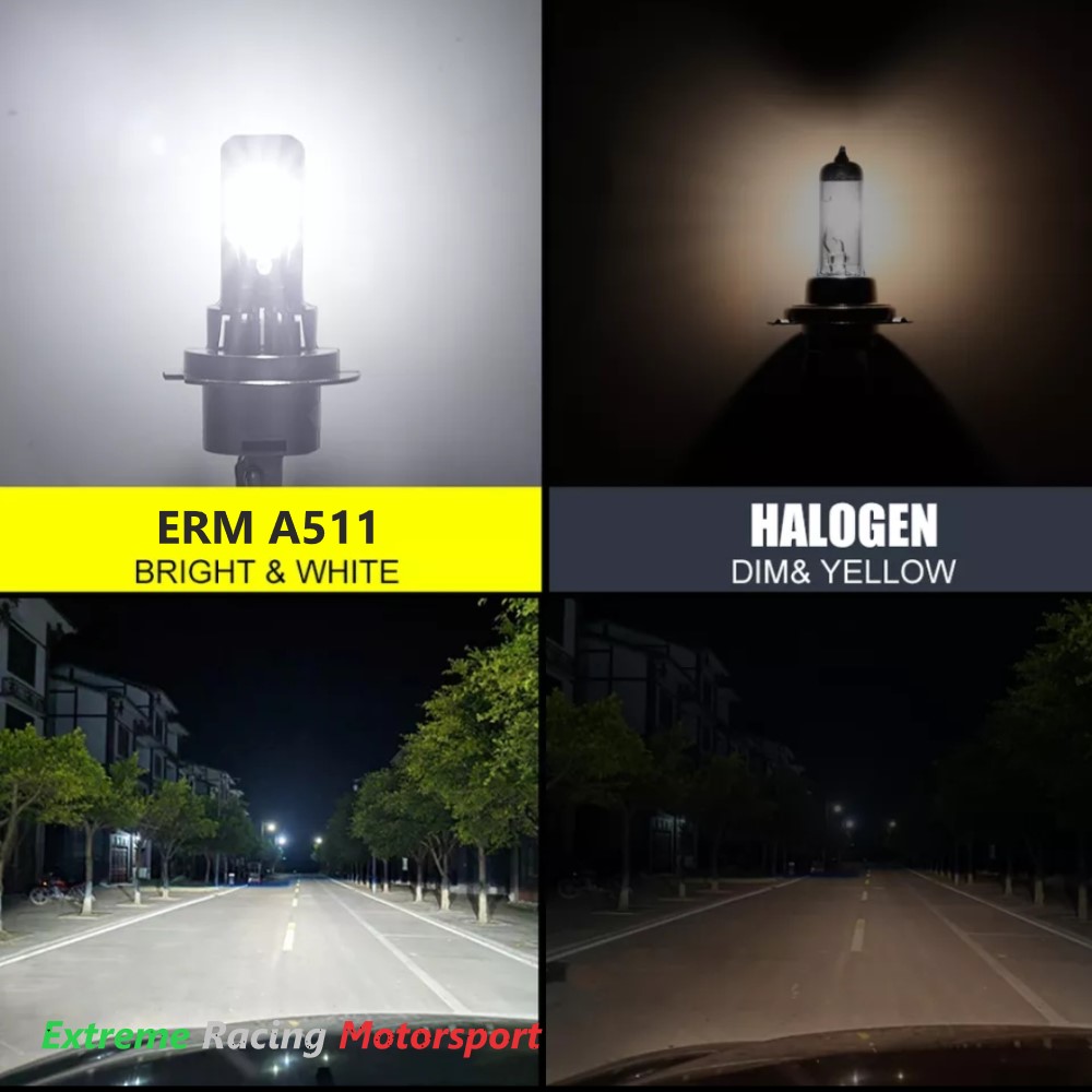 Xtreme Racing Lampadine LED Lampade Led P&P A51 H7 coppia 6500K CANBUS