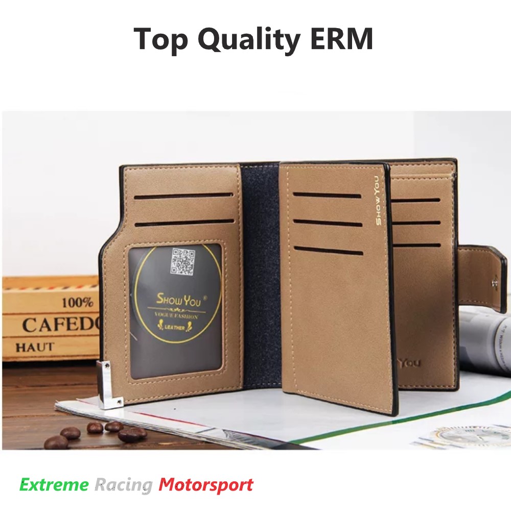 Xtreme Racing Portafogli e Articoli in Ecopelle Portafoglio Typ 1 Black ecopelle nero