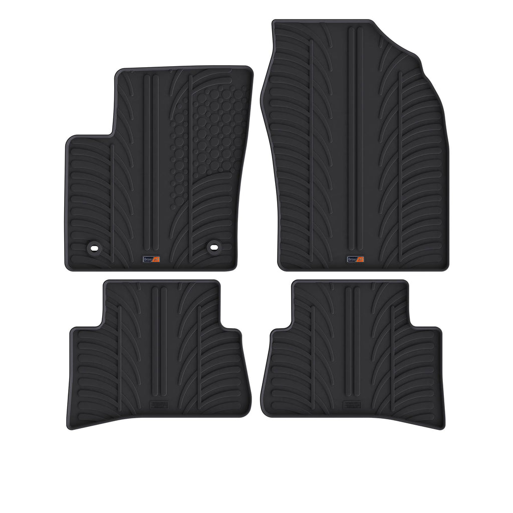 Travall Car Mats Toyota C-HR tappetini in gomma 2016-2023
