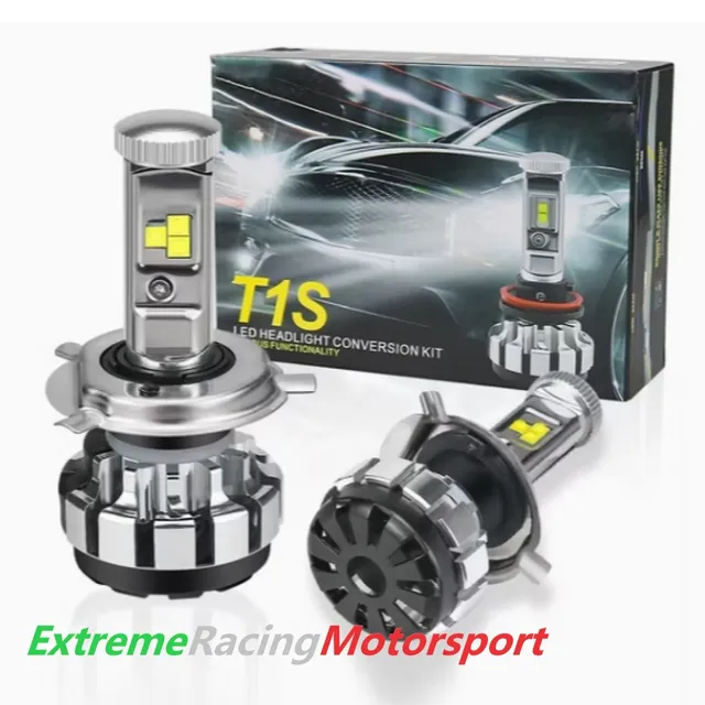 Xtreme Racing Lampadine LED ERM Turbo T1S lampade bianche 6000K 2 pezzi