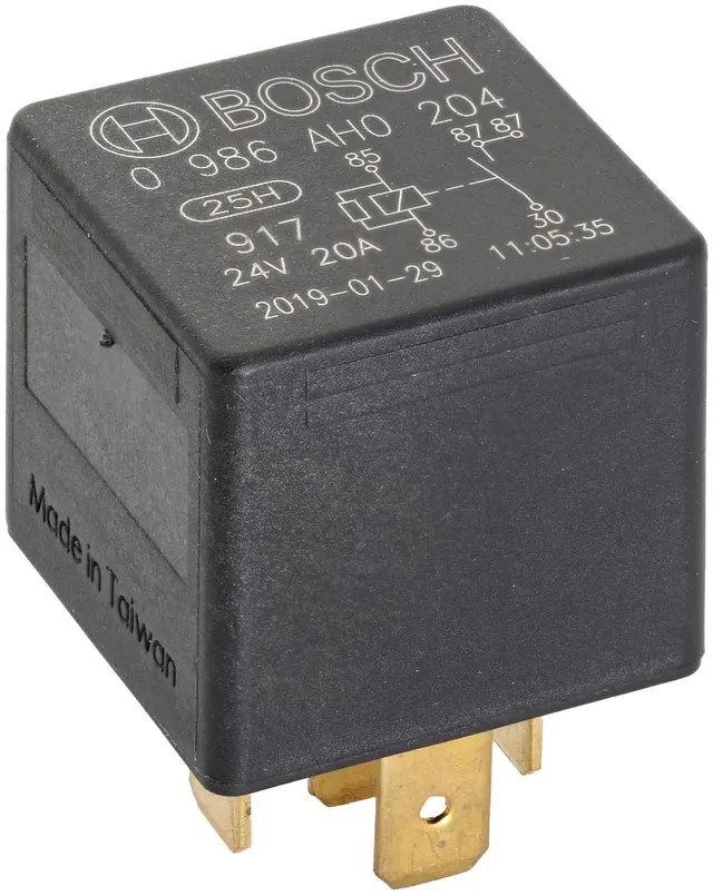 Bosch HCP Componenti elettrici 0986AH0204 mini relè 24 V 30 A 5 terminali