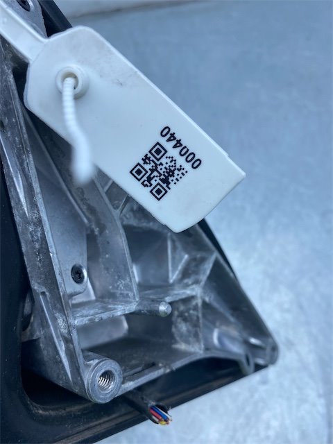 Pomili Cristalli Volkswagen Passat 3C retrovisore elettrico sinistro 2005-2010