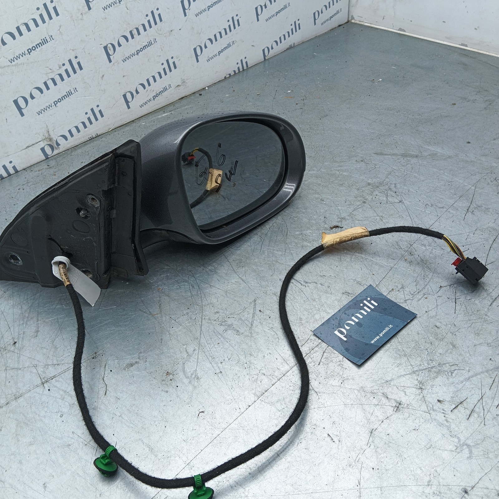 Pomili Cristalli Specchietto retrovisore destro (10PIN) Volkswagen Golf V (2005-10) 1K5857934 usato