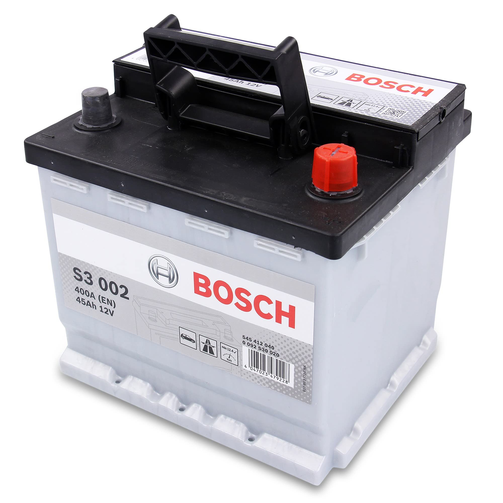 Bosch HCP Batterie S3 002 batteria auto 12V 45Ah 400A