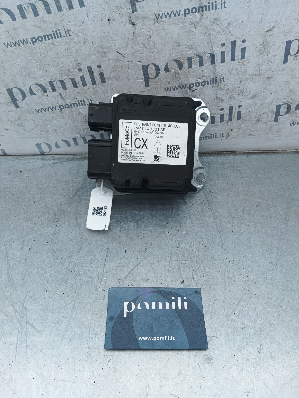 Pomili Dispositivi di sicurezza Modulo AirB@g / Centralina SRS Ford Puma/Focus 0285020162