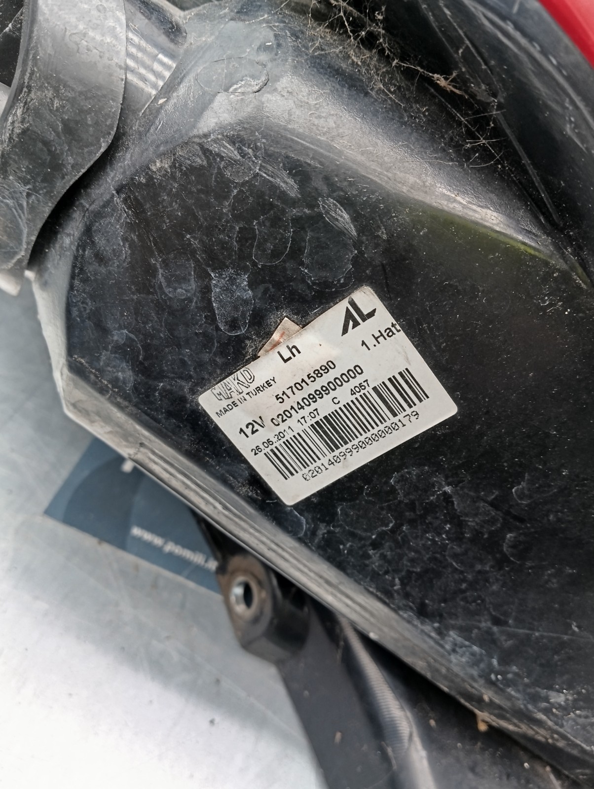 Pomili Fanaleria Fiat Grande Punto fanale sinistro usato OEM 517015890