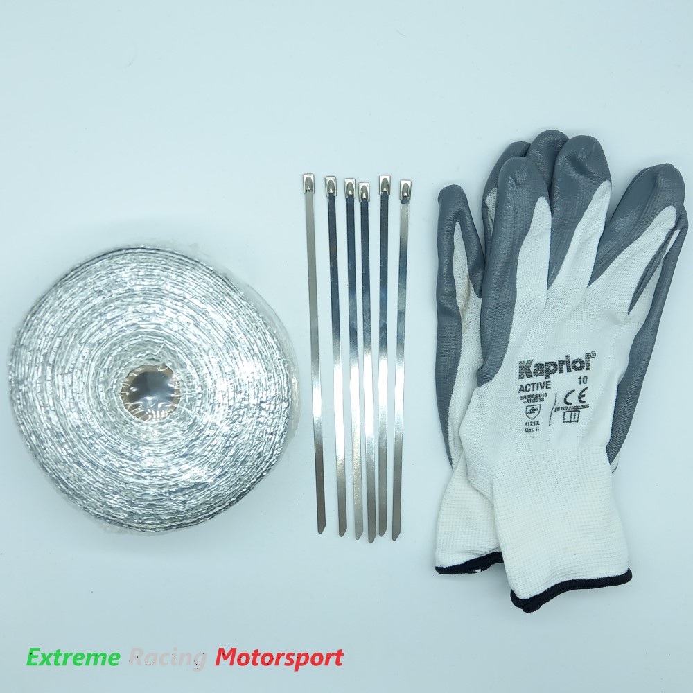 Xtreme Racing benda termica ERM collettori scarico 10 m con fascette
