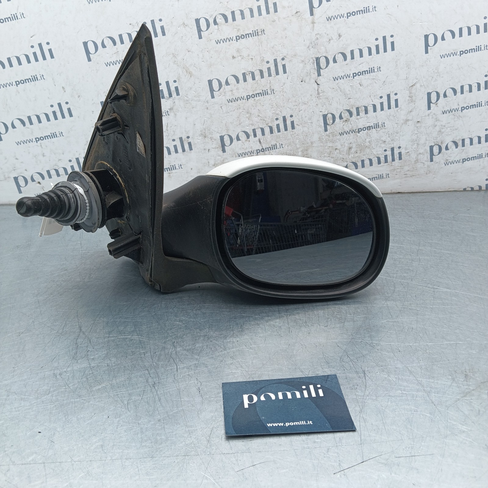 Pomili Cristalli Peugeot 206+ specchietto retrovisore manuale destro usato