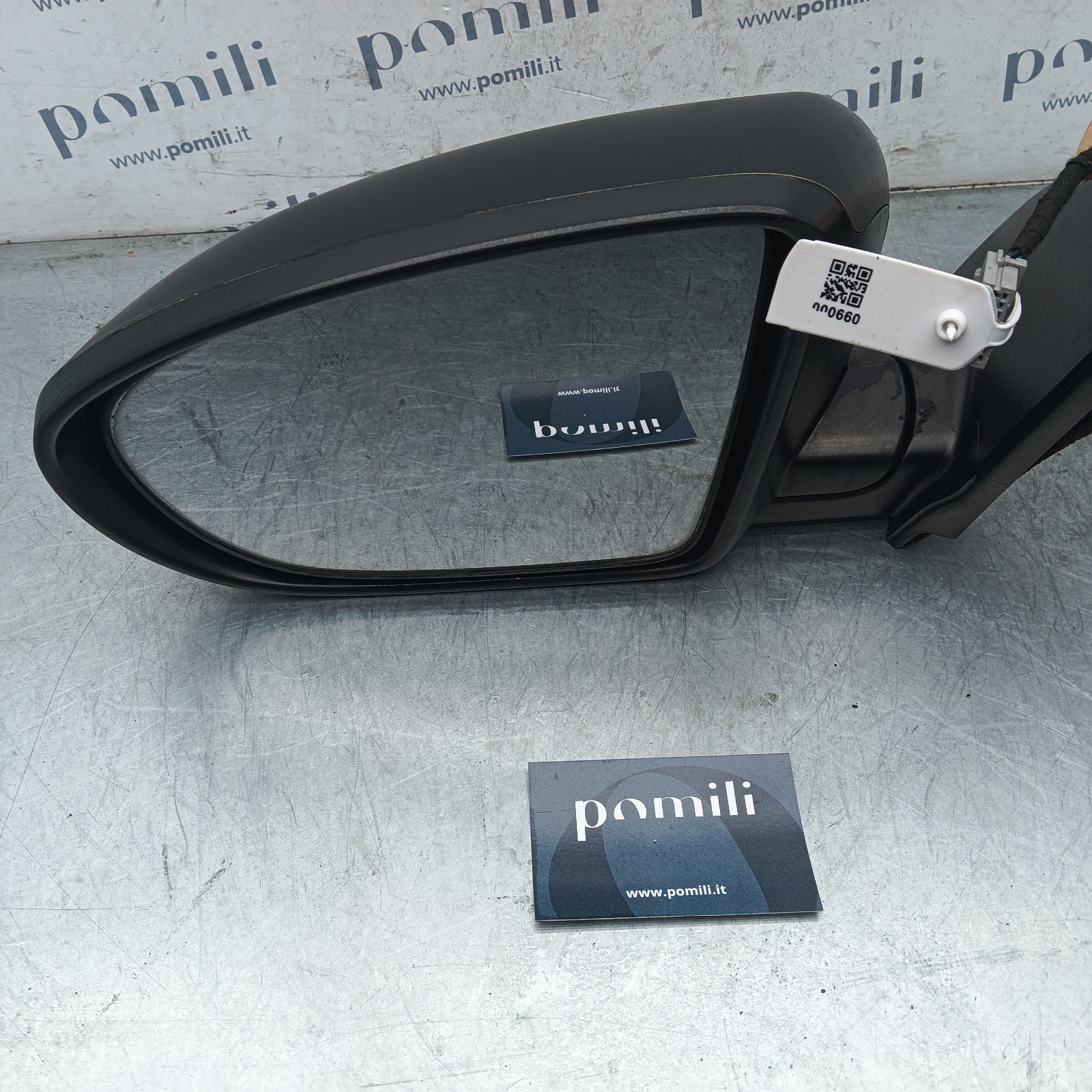Pomili Cristalli Specchio retrovisore Nissan Qashqai I sinistro 7 pin usato