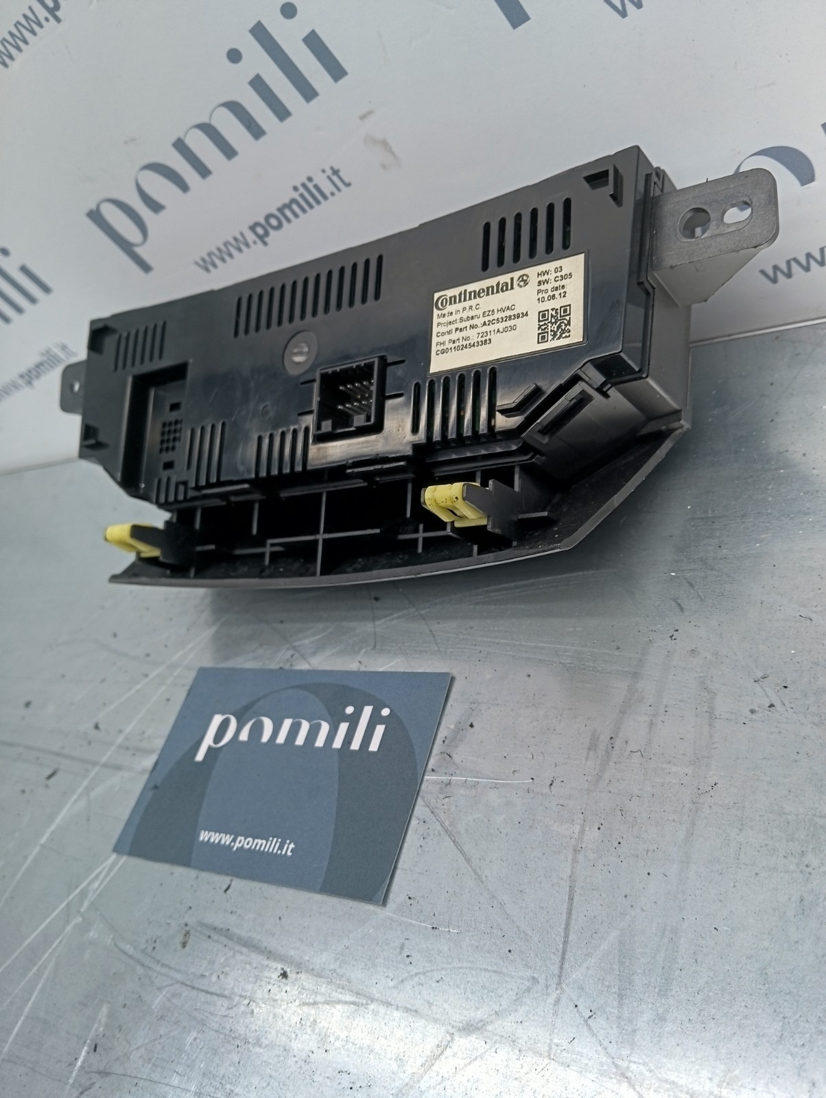 Pomili Climatizzazione Subaru Outback pannello controllo clima usato 72311AJ030