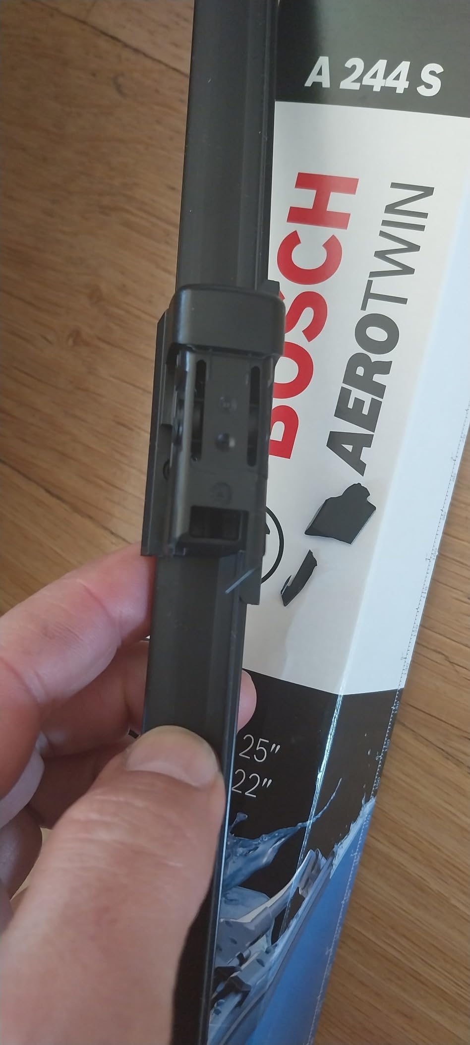Bosch HCP Spazzole tergicristallo 3397014244 Aerotwin A244S 2 pezzi confezione tradizionale