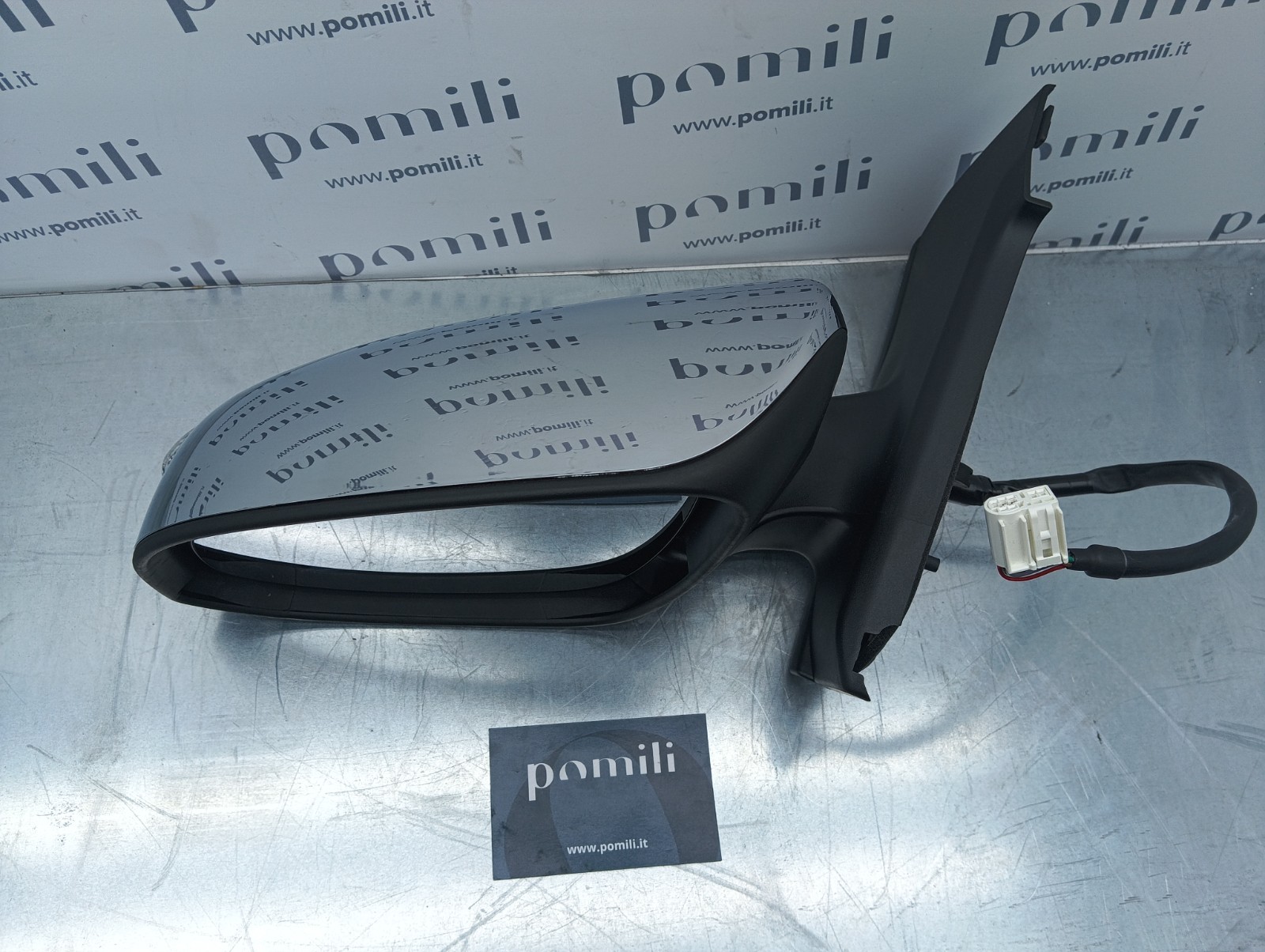 Pomili Cristalli Specchietto Toyota Yaris sinistro elettrico riscaldato 87940-0D590 argento