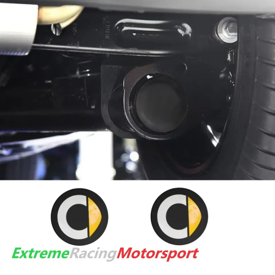 Xtreme Racing Decorazioni Auto e Adesivi Typ 2 Smart 451/453 tappi sottoscocca ABS
