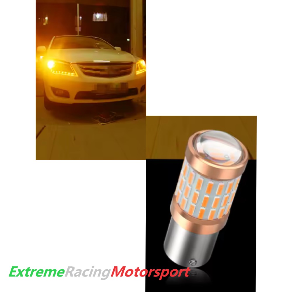 Xtreme Racing Lampadine LED ERM TA60 T25 3156 P27W ORANGE lampadine coppia frecce