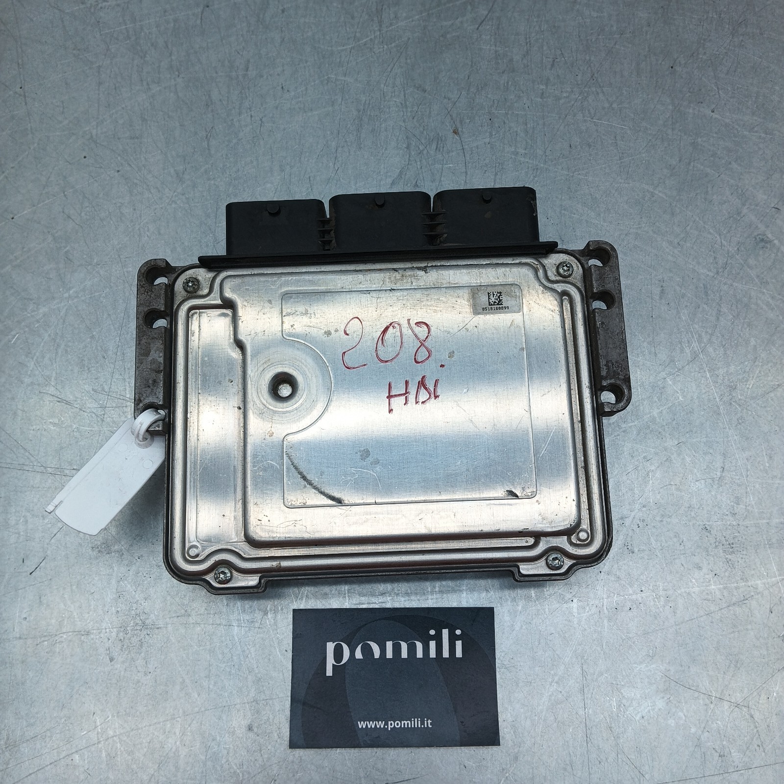 Pomili Motorini avviamento, alternatori, ECU e cavi Centralina motore Peugeot 208 I centralina usata