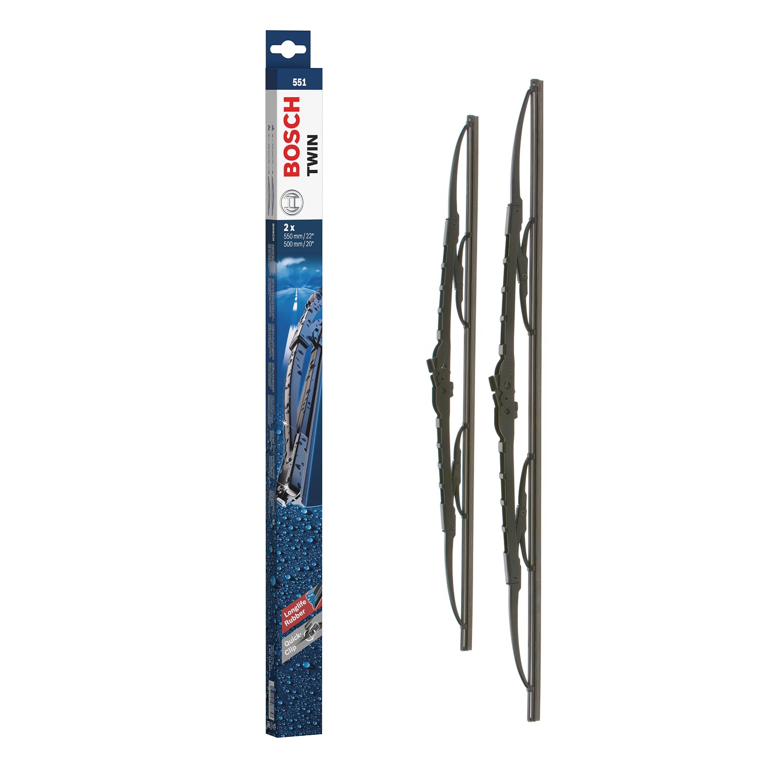 Bosch HCP Spazzole tergicristallo 3397118422 anteriori 550/500 mm