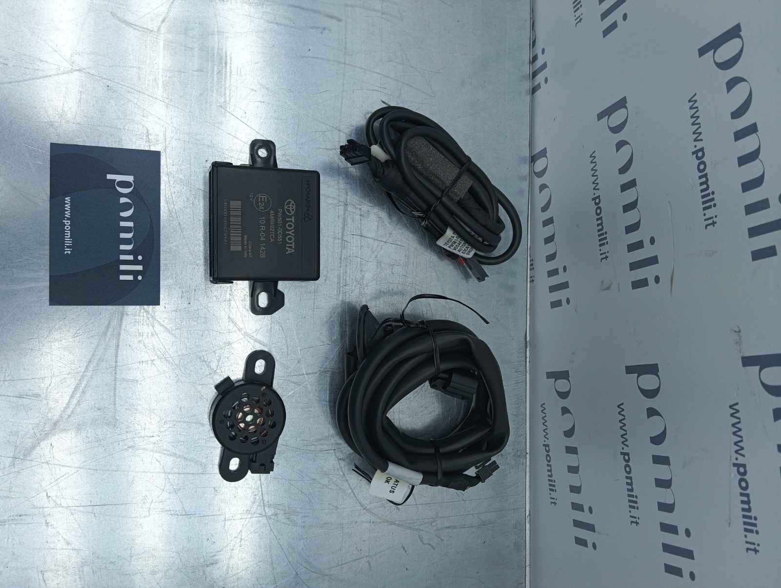 Pomili Elettronica/batteria ibride Toyota AYGO Kit completo sensore di parcheggio PW501-0D000