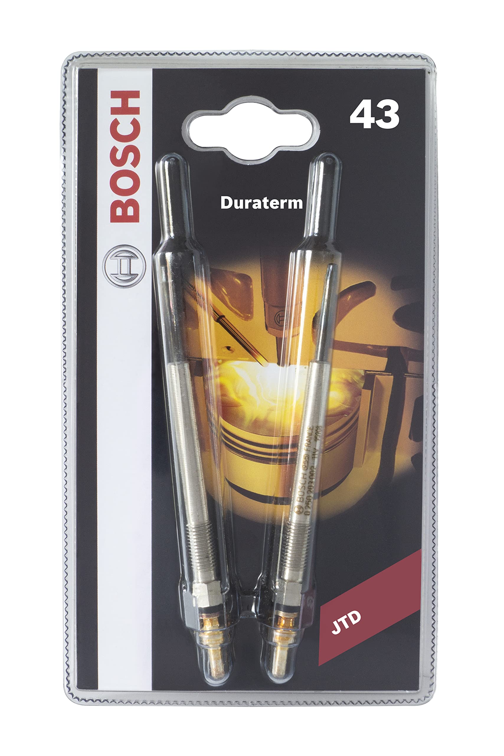 Bosch Candelette 0250203002 GLP016 candeletta 1 pezzo 11 V Duraterm