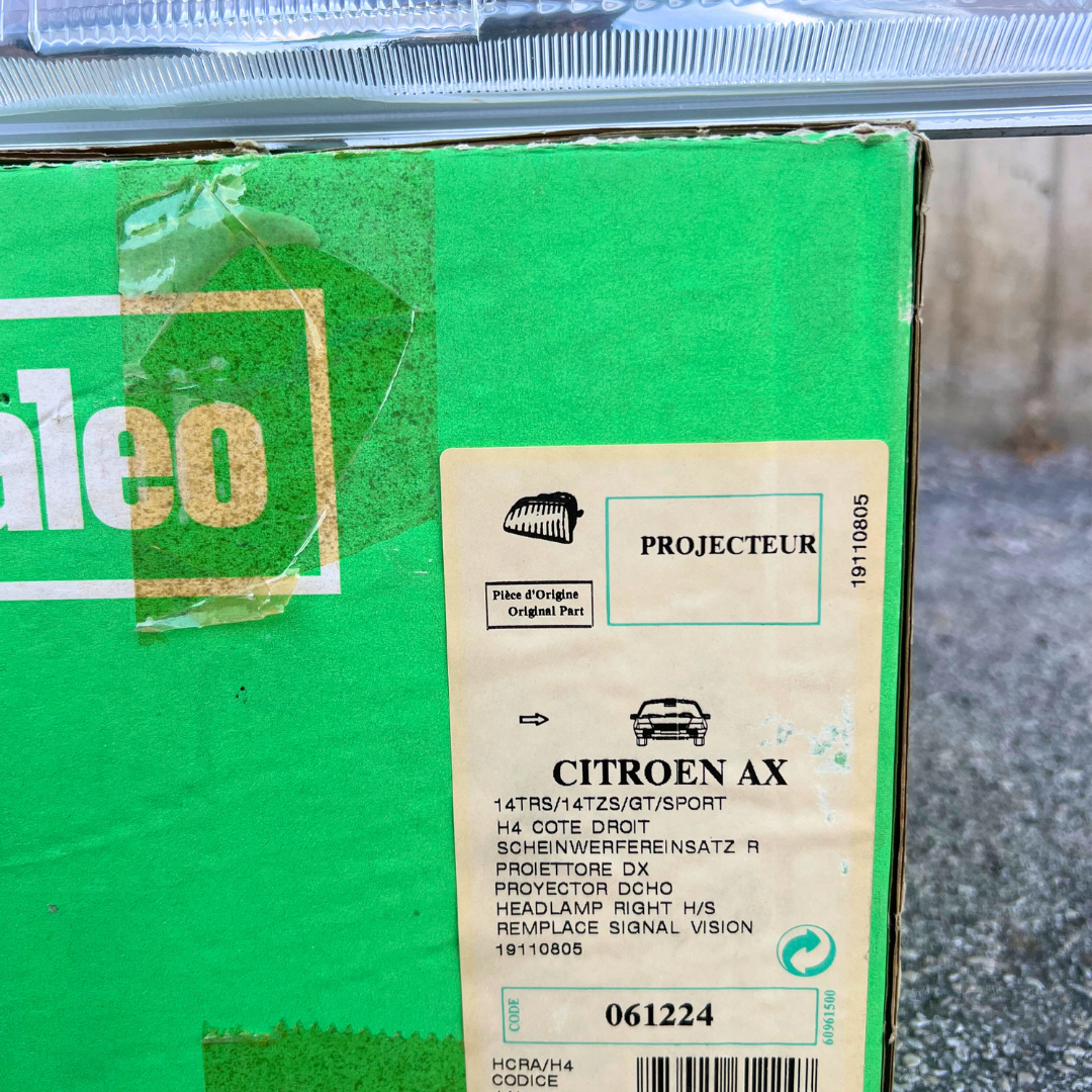 Sara Autoricambi Fanaleria Valeo 061224 fanale anteriore destro Citroën AX 86-98