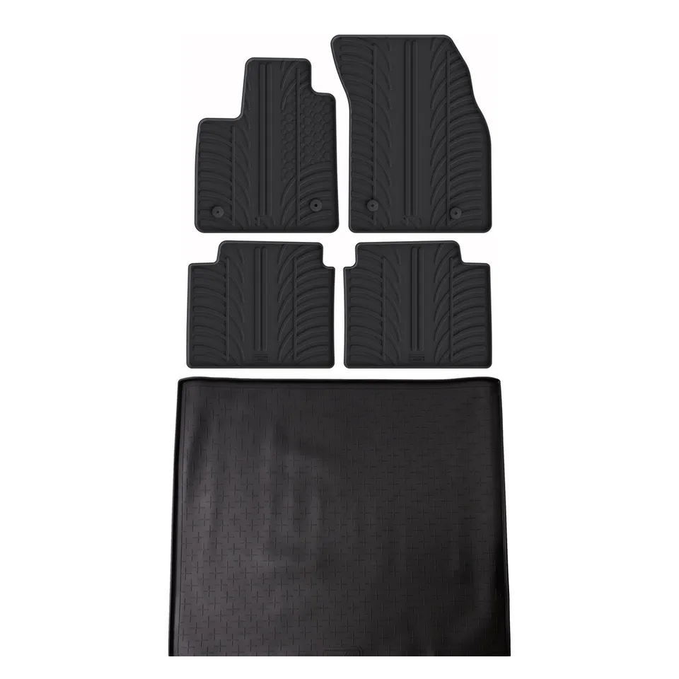 Travall Bundles Ford Focus 2015-2018 tappetini e vasca baule in gomma