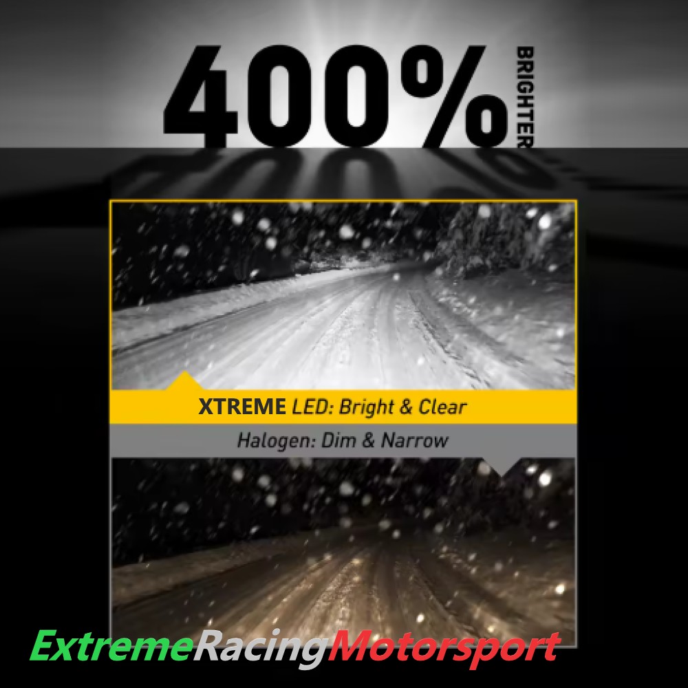 Xtreme Racing Lampadine LED ERM PSX26W 3030 CPS coppia 6500 K Plug&Play