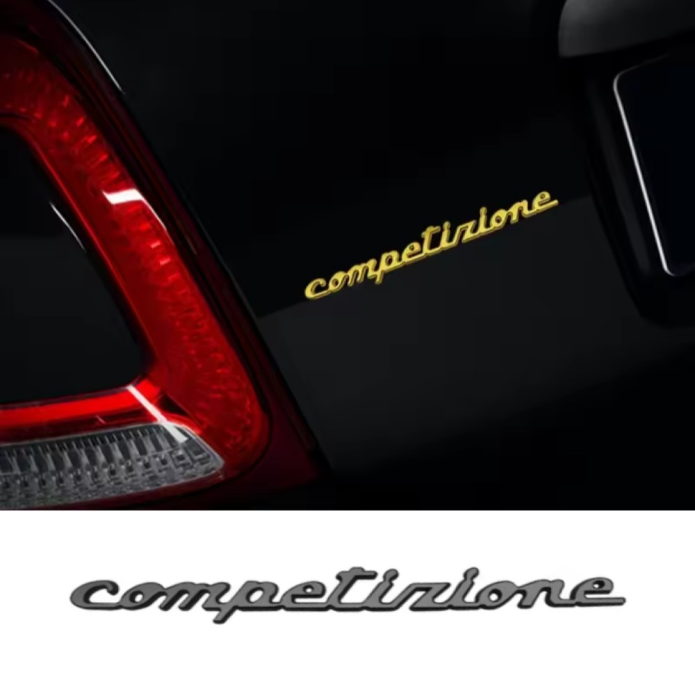 Xtreme Racing Decorazioni Auto Stemma Competizione in alluminio 14 cm adesivo