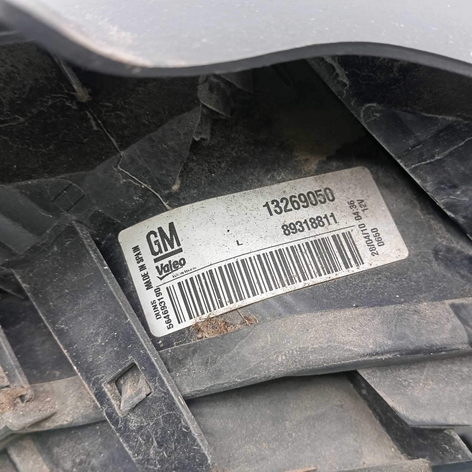 Pomili Fanaleria Opel Corsa D fanale posteriore sinistro usato