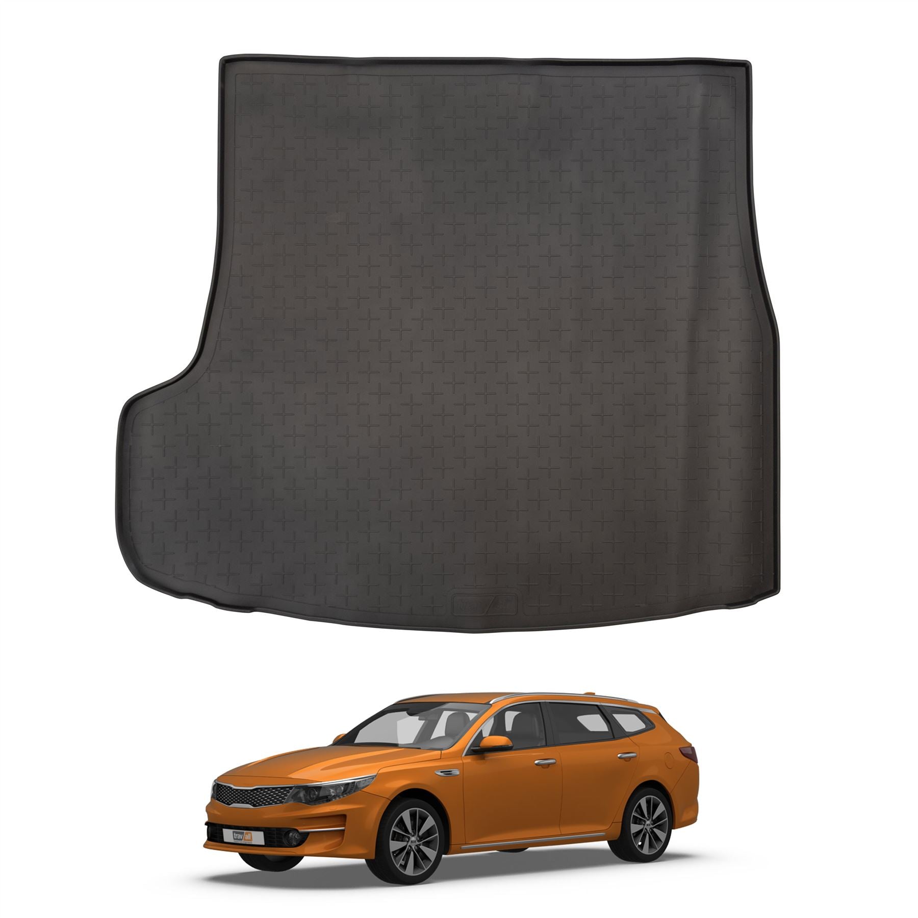 Travall Trunk Liners Kia Optima vasca bagagliaio gomma 2015-2019