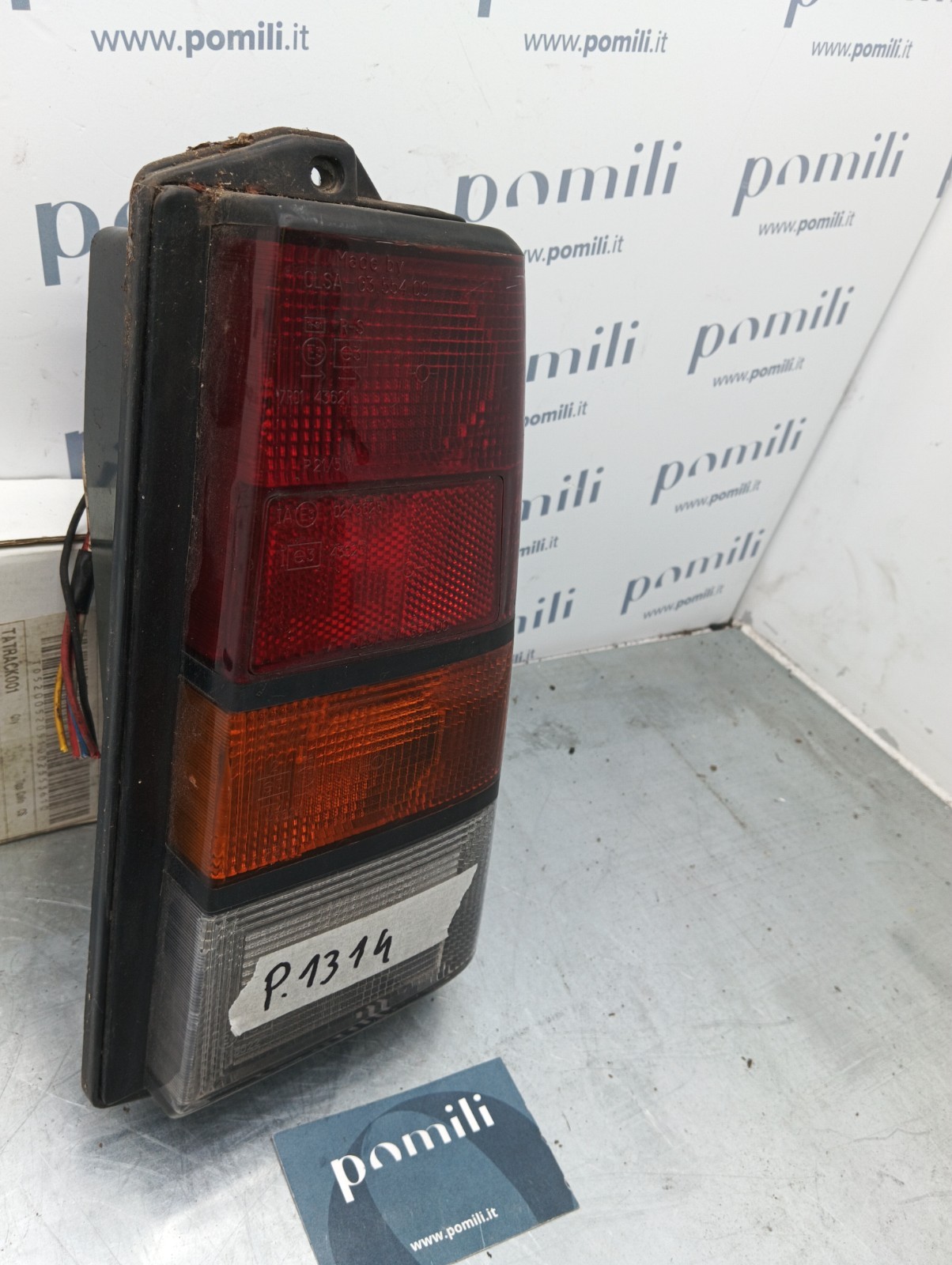 Pomili Fanaleria Fiat Panda 1° serie fanale posteriore destro 0355401 usato