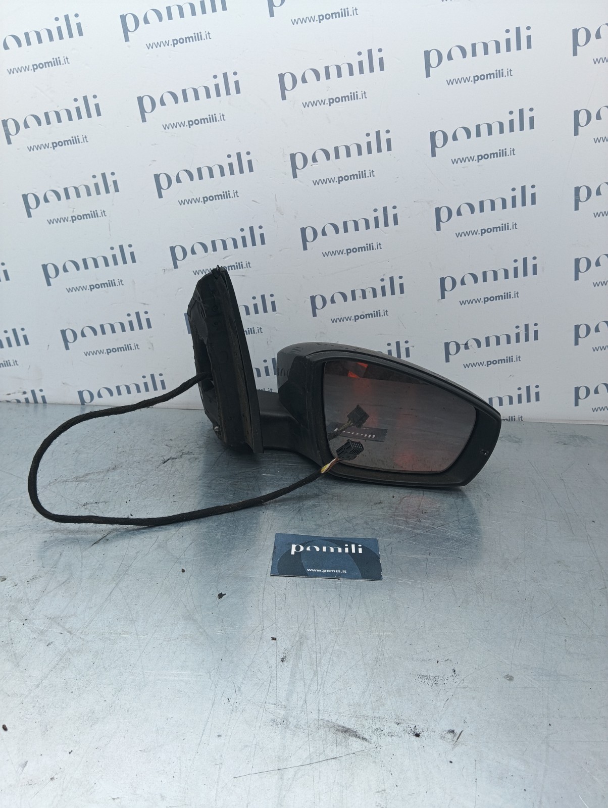 Pomili Cristalli Specchio retrovisore destro (6PIN) Volkswagen Polo (6R/6C) (2009-17) usato OEM 6C1857508A9B9