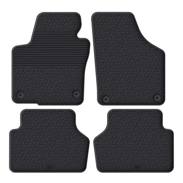 Travall Car Mats VW Tiguan tappetini in gomma 2008-2016 su misura