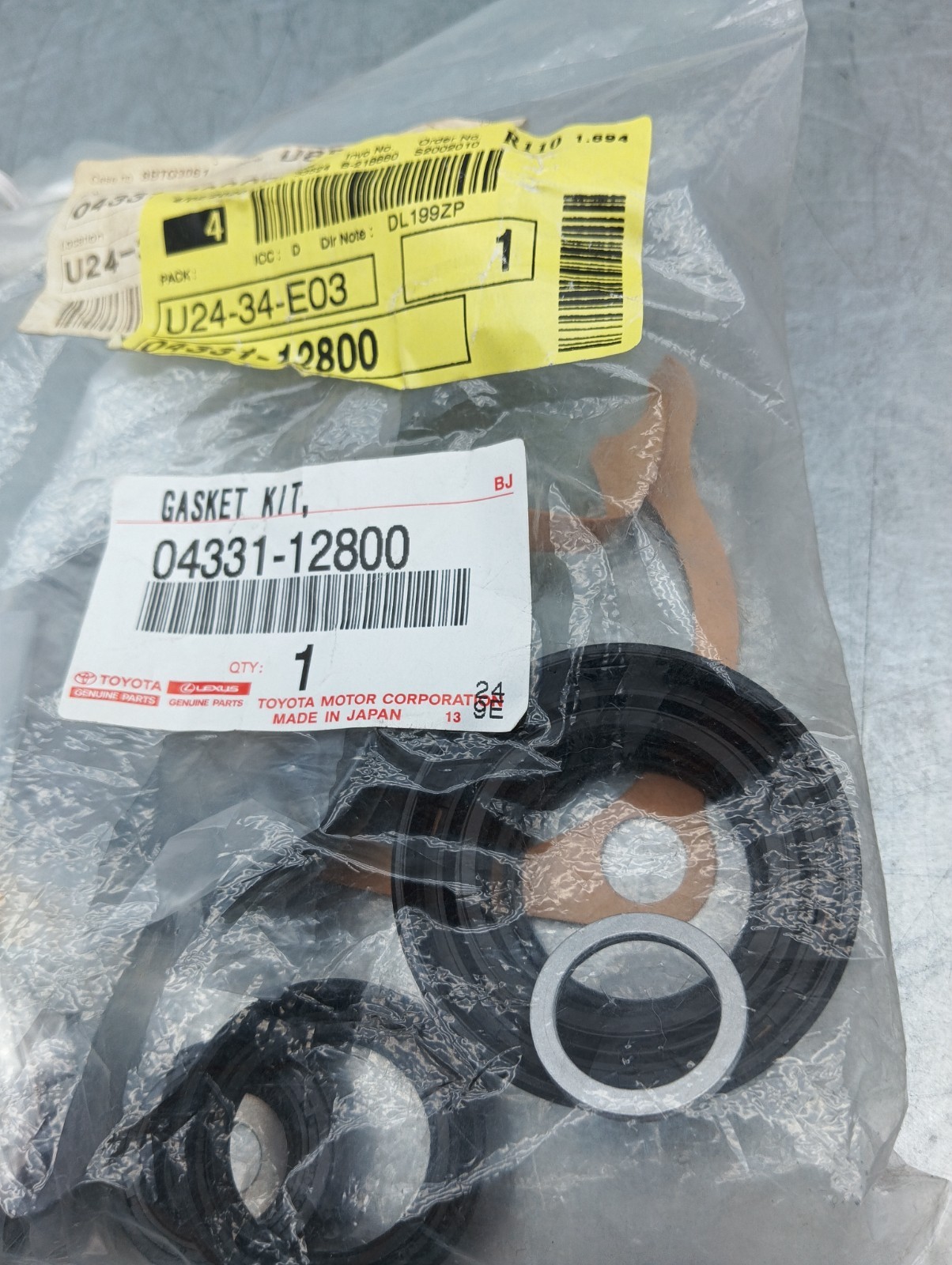 Pomili Cambio e trasmissioni Kit guarnizioni cambio Toyota Corolla Matrix 04331-12800