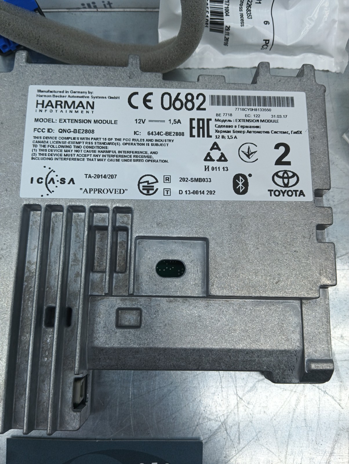 Pomili Elettronica/batteria ibride centralina navigatore Toyota Hilux 86850-0K053