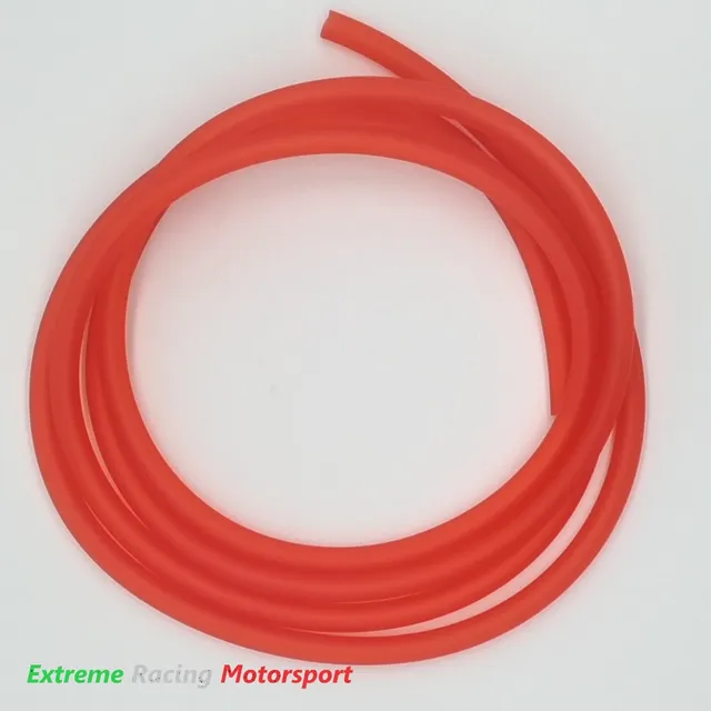 Xtreme Racing Impianto Carburante Tubo siliconico benzina 5×7 mm 1 metro rosso