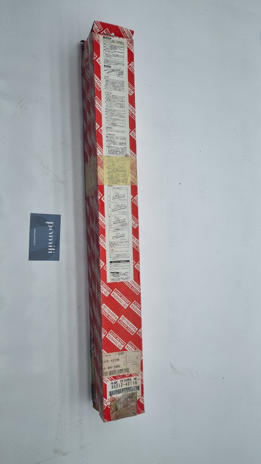 Pomili Cristalli Spazzola tergicristalli anteriore destra 600 mm Toyota Lexus 85212-42110 nuova